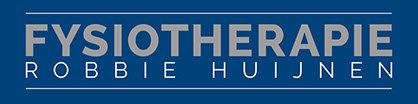 Logo Fysiotherapie Robbie Huijnen Blauw
